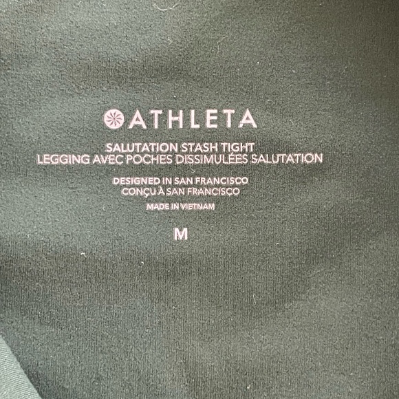 Athleta Salutation Stash High Rise Legging in Pine - Picture 4 of 7